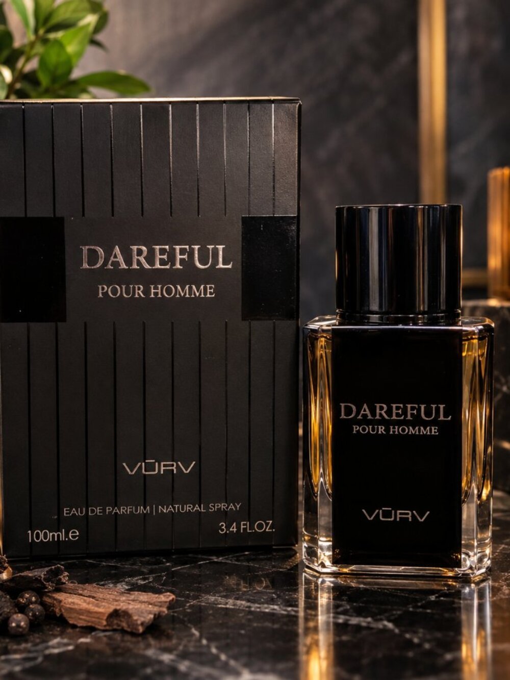 Vurv ( Lattafa) Dareful Pour Homme EDP for Men – 100ml / 3.4 oz